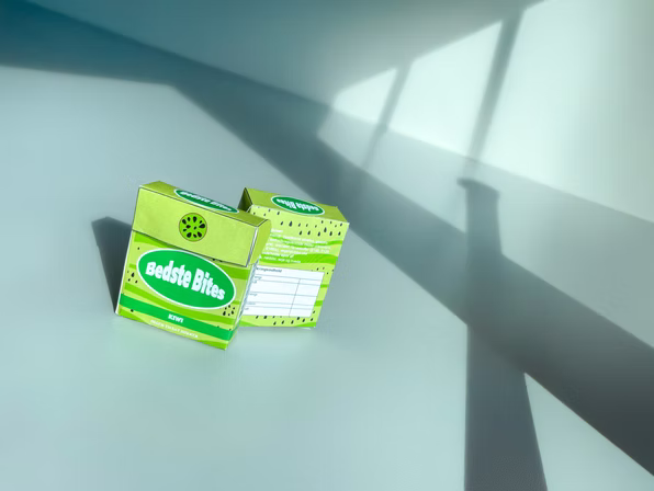Visuel komposition fra billedbehandlingsforløbet